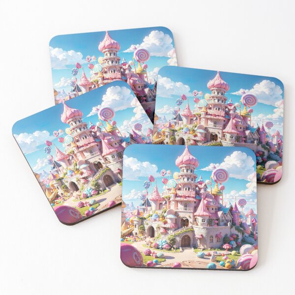 Item preview, Sweet Candy Wonderland Jigsaw Puzzles - Sugary Delights on Redbubble designed and sold by PuzzleBoxDesign.