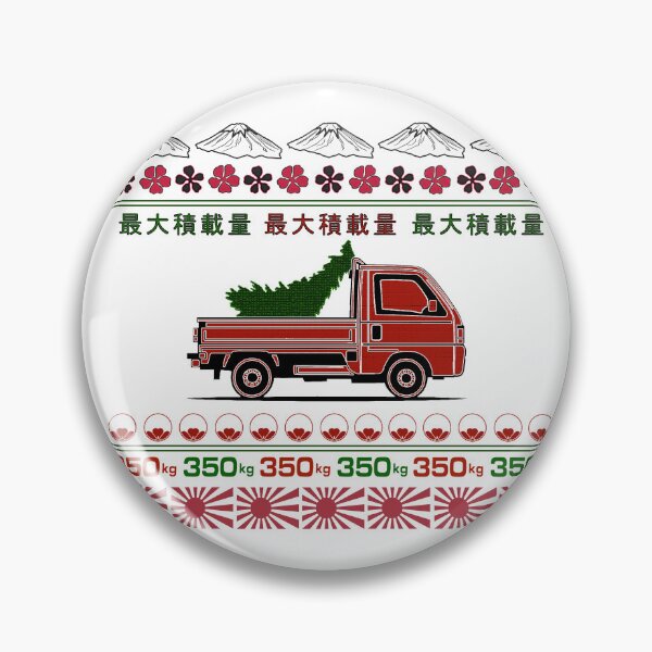 Item preview, Kei Truck Ugly Christmas Sweater designed and sold by mmmkei.