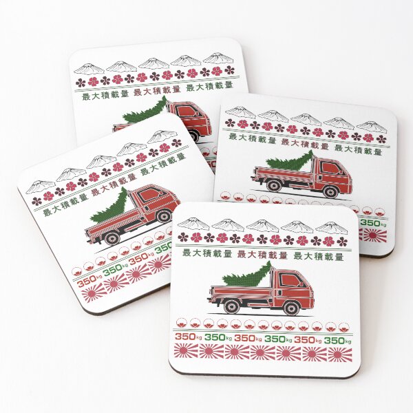 Item preview, Kei Truck Ugly Christmas Sweater designed and sold by mmmkei.