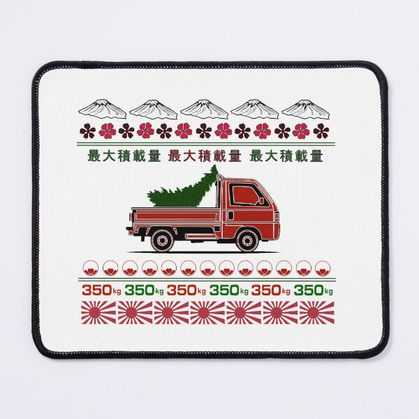 Item preview, Kei Truck Ugly Christmas Sweater designed and sold by mmmkei.