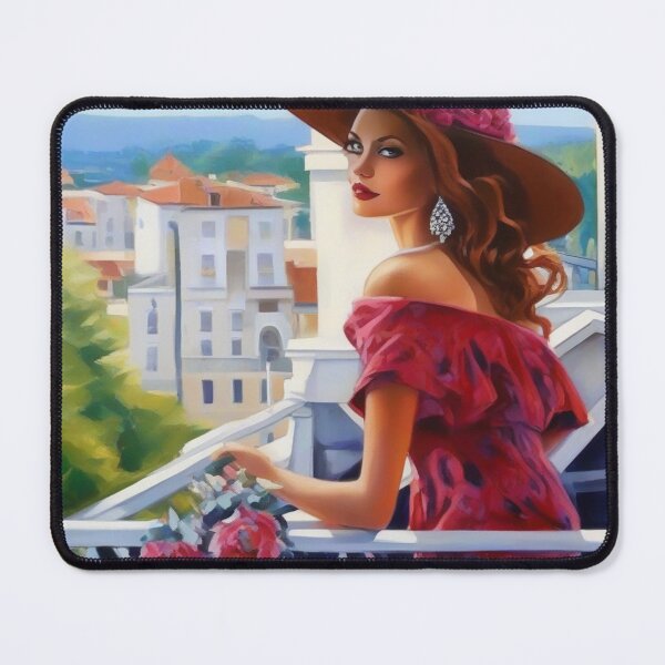 Item preview, Woman on the balcony designed and sold by KilianSzmid.