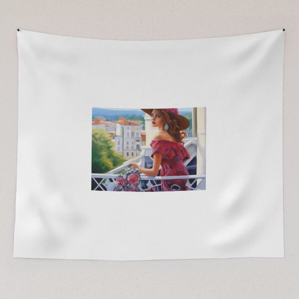 Item preview, Woman on the balcony designed and sold by KilianSzmid.