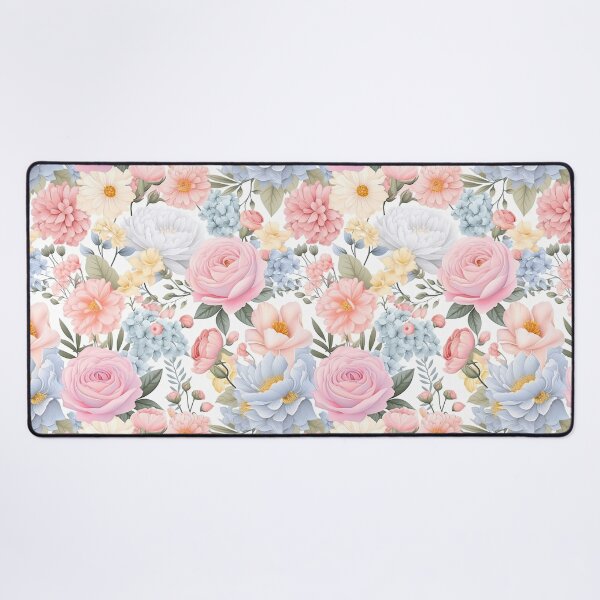 Item preview, Pastel Floral Medley Flowers Pattern. Floral pattern designed and sold by DesignHouse07.