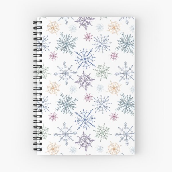 Aperçu de l'œuvre Flocon de neige aquarelle créée et vendue par lsb-ooks.