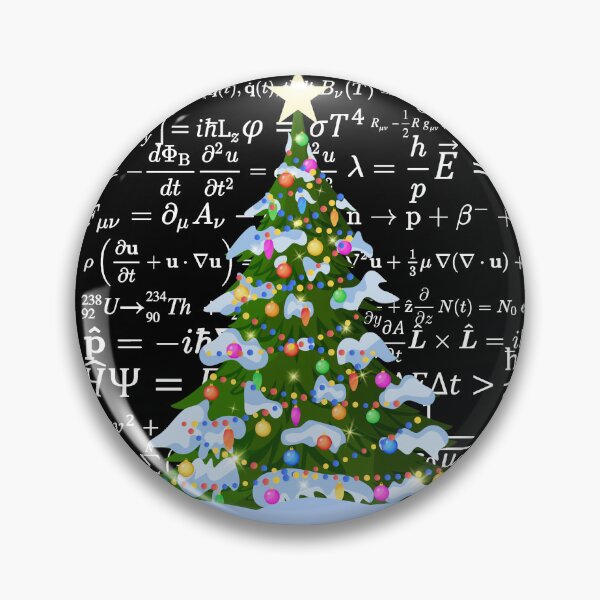 Artikelvorschau, Weihnachtsbaum mit Physik-Vibes, für Physik- und Wissenschaftsliebhaber entworfen und verkauft von NoetherSym.