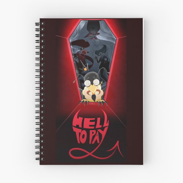 Item preview, Hell to Pay Pilot Poster designed and sold by Amber-Gorce-Art.