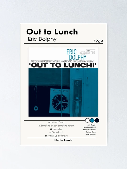 Eric Dolphy - Out to Lunch | Album Card