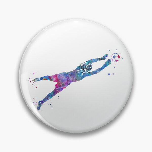Item preview, Soccer Player Goalkeeper Man designed and sold by Rosaliartbook.