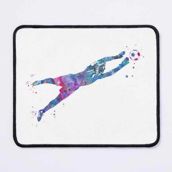 Item preview, Soccer Player Goalkeeper Man designed and sold by Rosaliartbook.