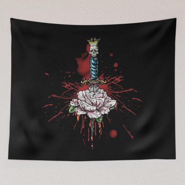 Item preview, Tattoo Dagger and Rose designed and sold by iduzarts.