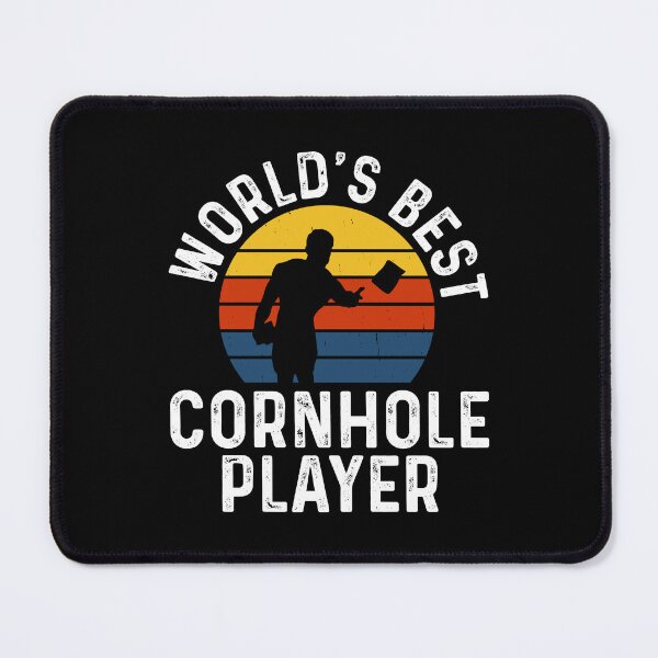 Item preview, World's Best Cornhole Player Retro Design - Baggo Team Bean Bag Toss Game - Funny Cornhole Player Vintage designed and sold by naworas.