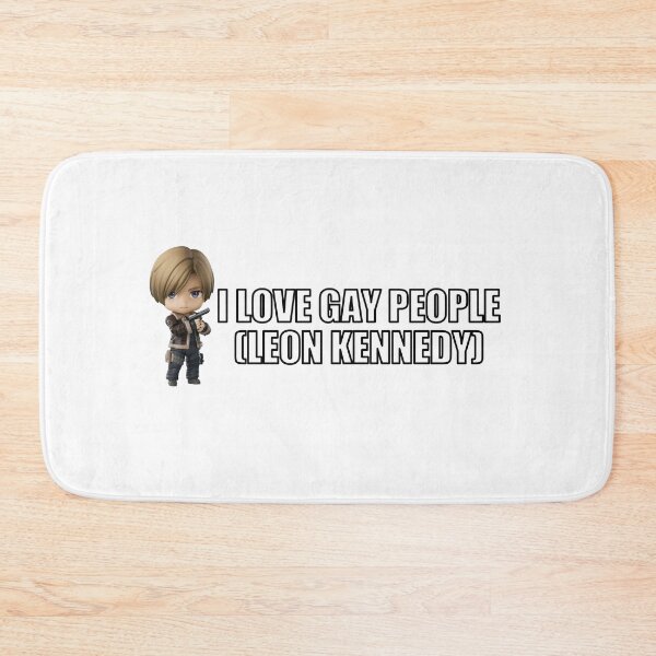Item preview, I LOVE GAY PEOPLE (LEON KENNEDY) Resident Evil Leon Kennedy Nendoroid designed and sold by ThePhanBible.