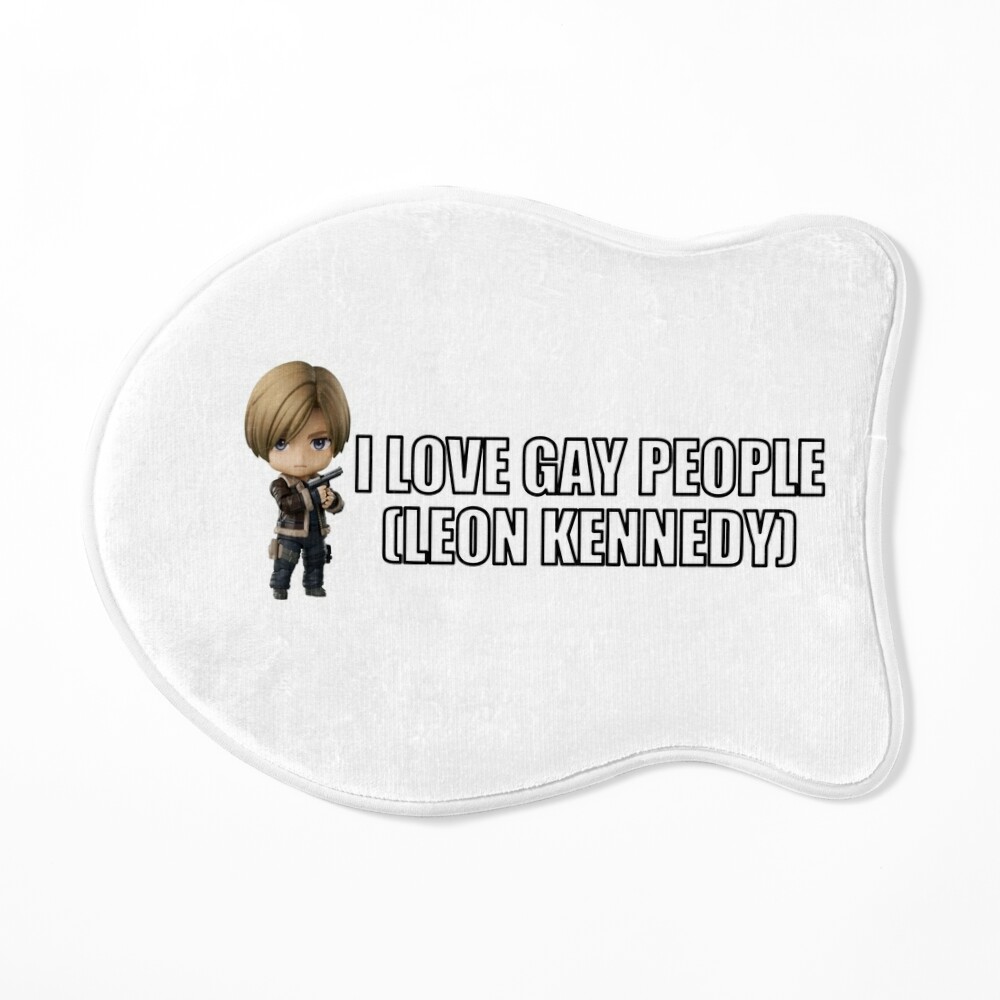 I LOVE GAY PEOPLE (LEON KENNEDY) Resident Evil Leon Kennedy Nendoroid