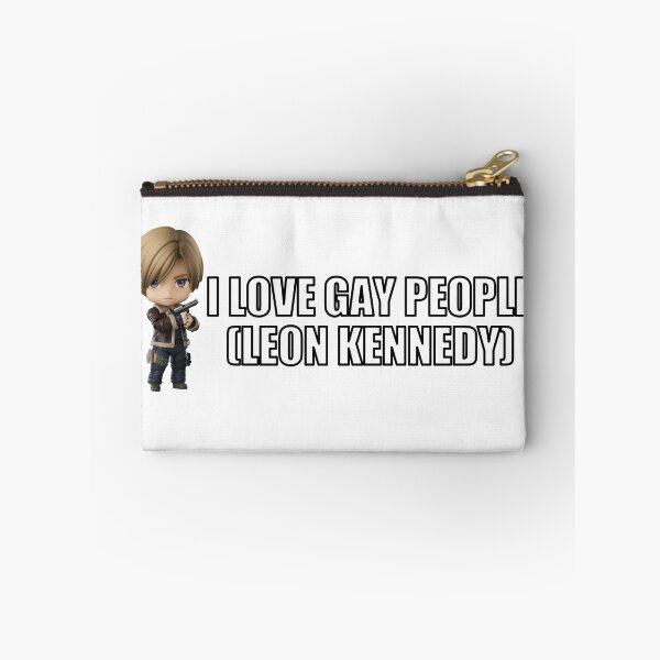 Item preview, I LOVE GAY PEOPLE (LEON KENNEDY) Resident Evil Leon Kennedy Nendoroid designed and sold by ThePhanBible.