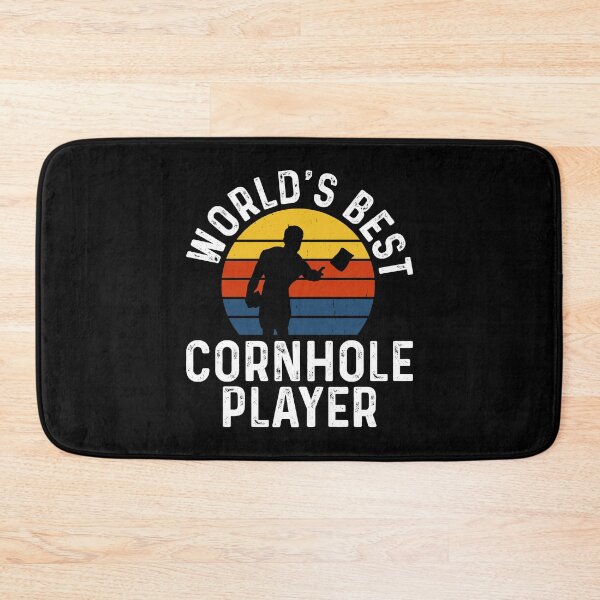 Item preview, World's Best Cornhole Player Retro Design - Baggo Team Bean Bag Toss Game - Funny Cornhole Player Vintage designed and sold by naworas.