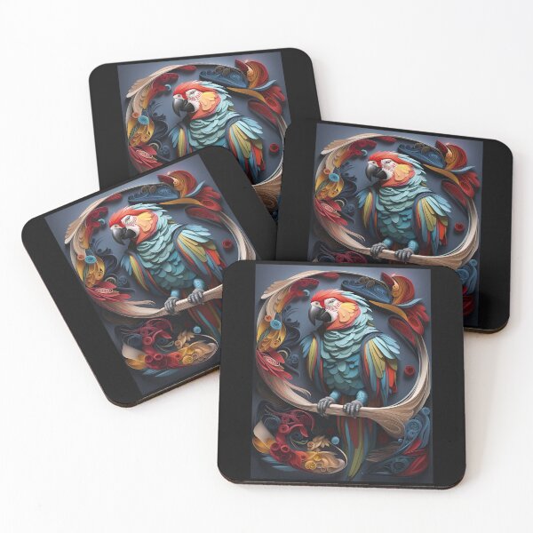 Item preview, Macaw Parrot designed and sold by IssyDesigns.