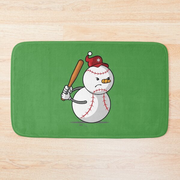 Item preview, Baseball Snowman designed and sold by zoljo.