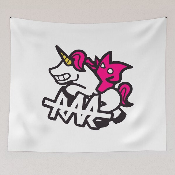 Item preview, Team Rar Merch Lizzy Monster Unicorn designed and sold by Laurie-Londono.
