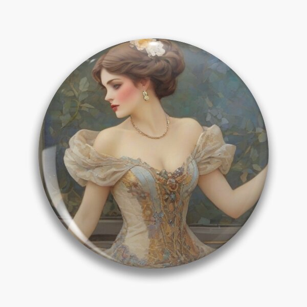 Item preview, Portrait of a woman, belle epoque designed and sold by KilianSzmid.