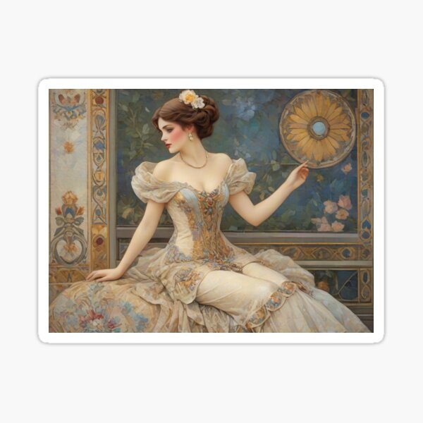 Item preview, Porträt einer Frau, Belle Epoque designed and sold by KilianSzmid.