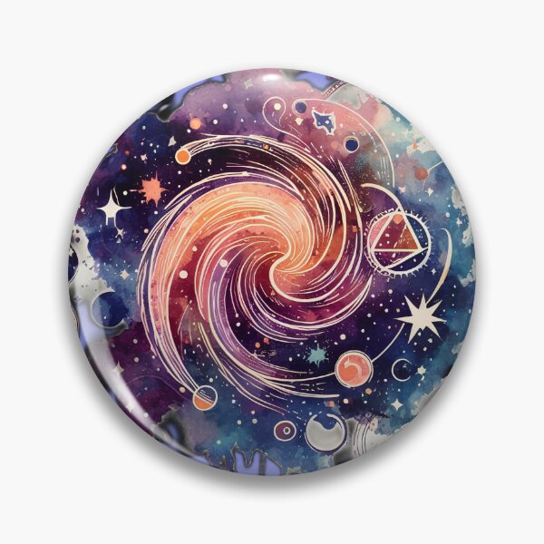 Artikelvorschau, Kosmisches Aquarell-Odyssee-T-Shirt entworfen und verkauft von byvarol.