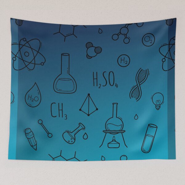 Item preview, Science Plaid Seamless Pattern: A Scientifically Stylish Design designed and sold by OrangeMG.