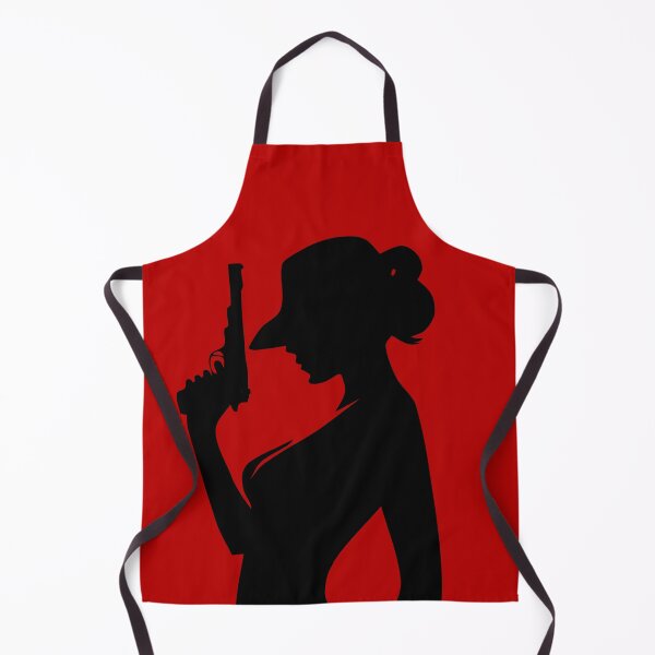 Item preview, Sexy Spy Secret Agent Woman Silhouette Femme Fatale designed and sold by Que Padre!.