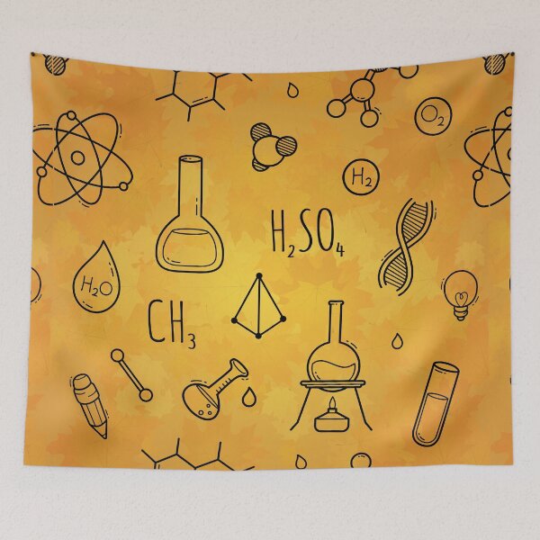 Item preview, Science Plaid Seamless Pattern: A Scientifically Stylish Design designed and sold by OrangeMG.