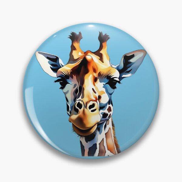 Item preview, Giraffe Watercolor Art Style designed and sold by LDJBlank.
