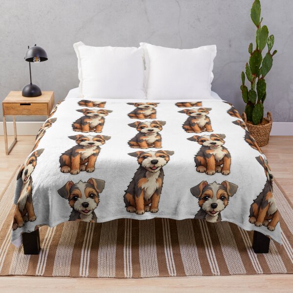 Item preview, Serene Terrier Moments - Cartoon Dog Illustration designed and sold by PureGlee.
