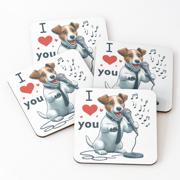 Item preview, Jack Russell Funny Quote: I Love My Jack Russel designed and sold by MegzDesign.