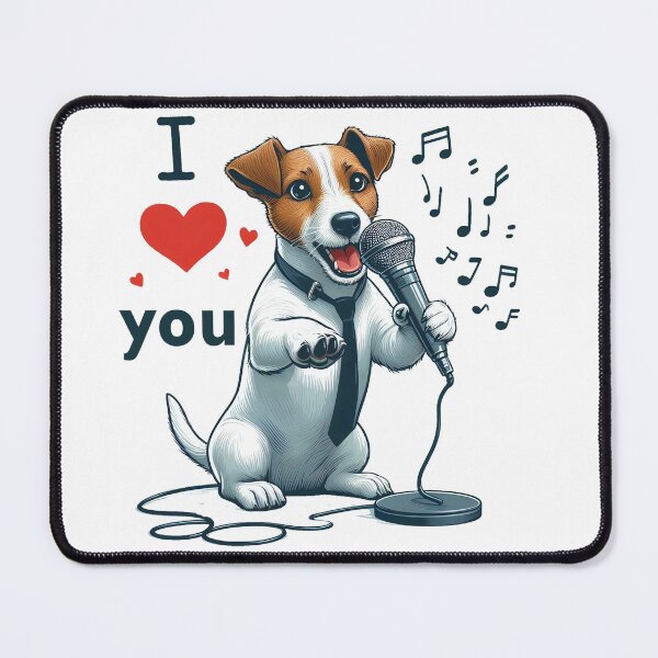 Item preview, Jack Russell Funny Quote: I Love My Jack Russel designed and sold by MegzDesign.