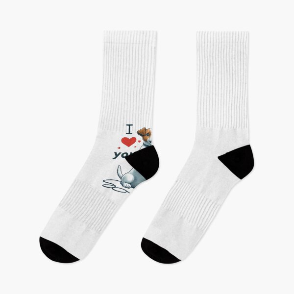 Item preview, Jack Russell Funny Quote: I Love My Jack Russel designed and sold by MegzDesign.