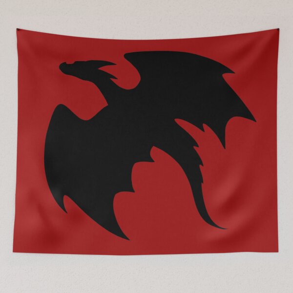 Item preview, Flying Black Dragon Silhouette designed and sold by Lady-Lilac.