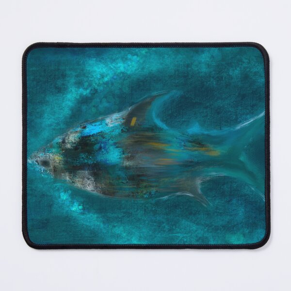 Item preview, The Blue Fish that was a ghost designed and sold by SplatterMarks Artwork.