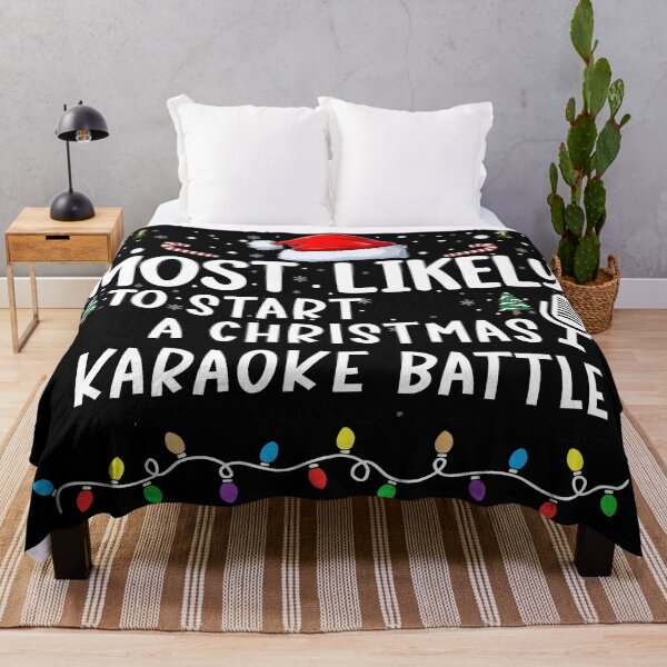 Item preview, Most Likely to Start the Christmas Karaoke Battle  designed and sold by OblakShop.