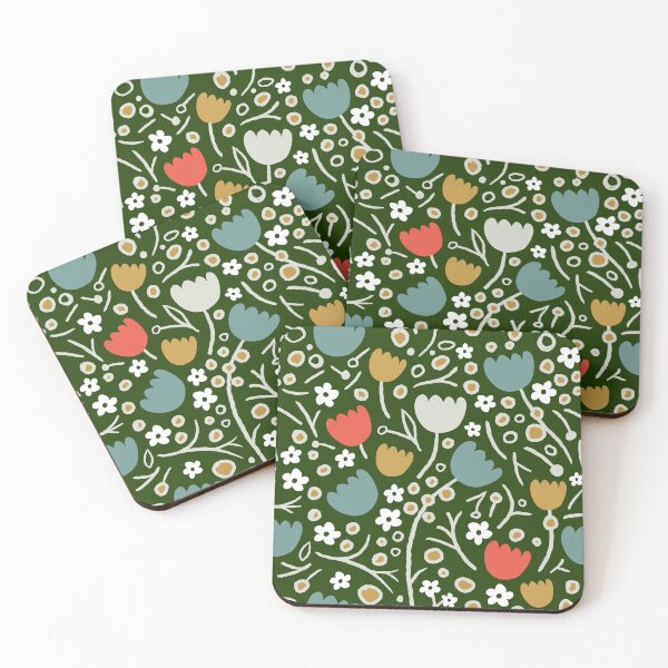 Item preview, Scattered florals pattern designed and sold by Miss-Belle.