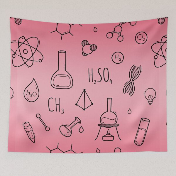 Item preview, Science Plaid Seamless Pattern: A Scientifically Stylish Design designed and sold by OrangeMG.