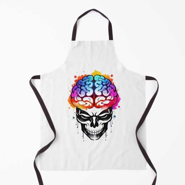 Item preview, Colorful Watercolor Brain Design designed and sold by MusesWhispers.