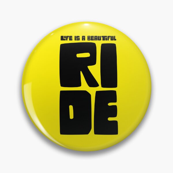 Item preview, LIFE IS A BEAUTIFUL RIDE. Biking gift idea designed and sold by BRUNTadventures.