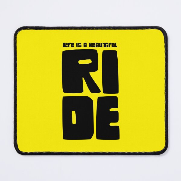 Item preview, LIFE IS A BEAUTIFUL RIDE. Biking gift idea designed and sold by BRUNTadventures.