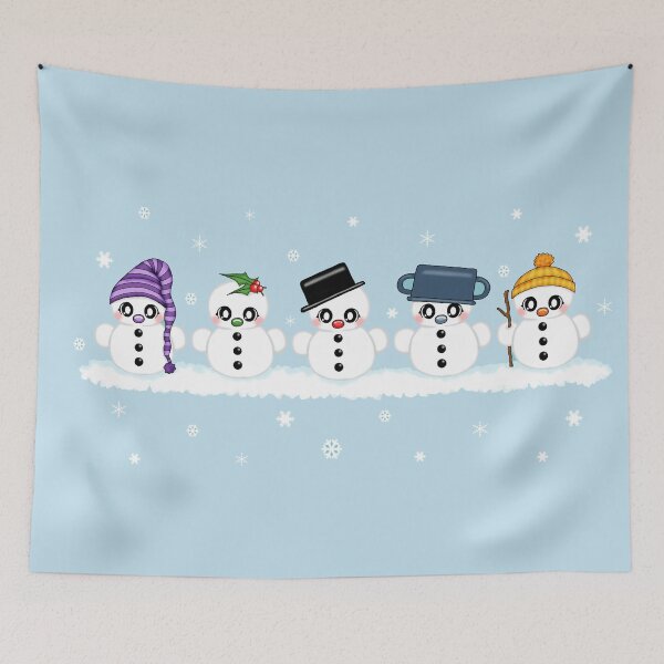 Item preview, many cute snowmen kawaii designed and sold by Pezi-Creation.