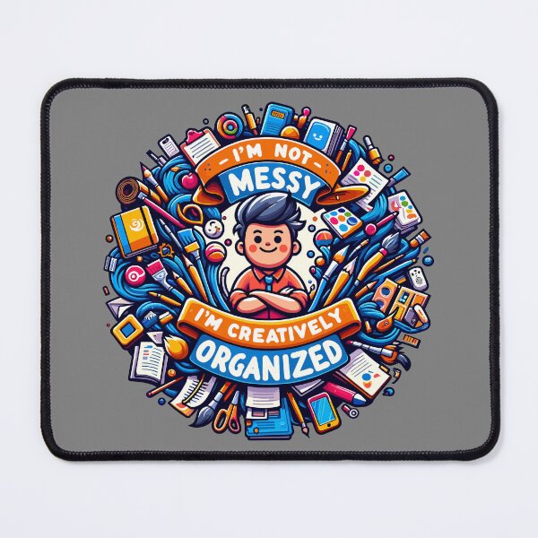 Item preview, Creatively Organized Chaos - Artistic Expression Illustration designed and sold by RyanBelandres.