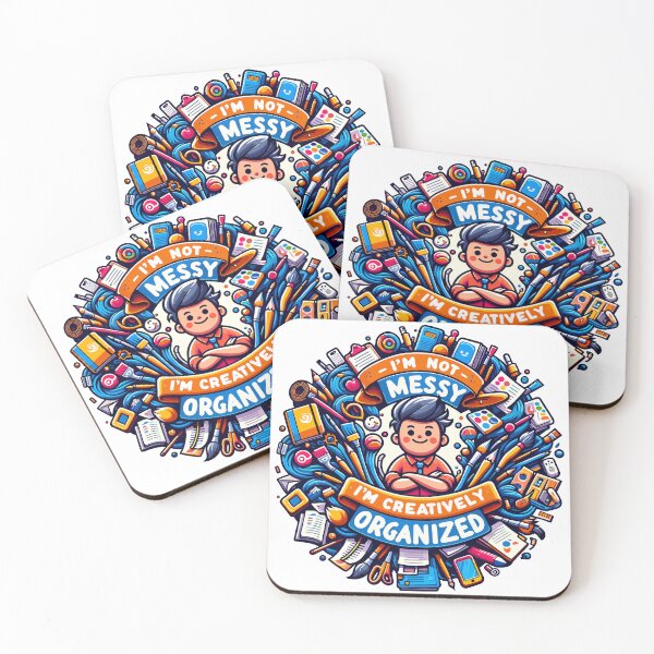 Item preview, Creatively Organized Chaos - Artistic Expression Illustration designed and sold by RyanBelandres.