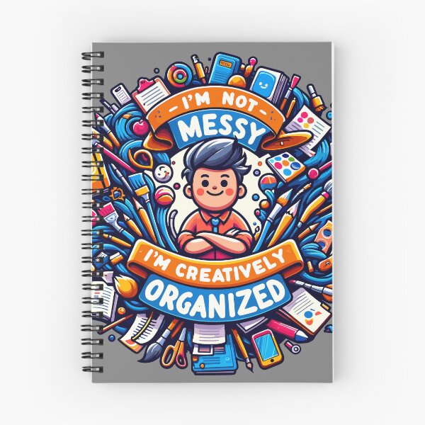 Item preview, Creatively Organized Chaos - Artistic Expression Illustration designed and sold by RyanBelandres.