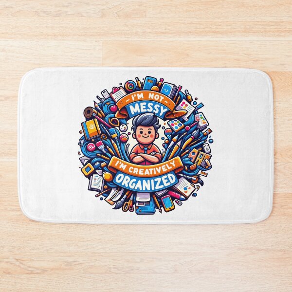 Item preview, Creatively Organized Chaos - Artistic Expression Illustration designed and sold by RyanBelandres.