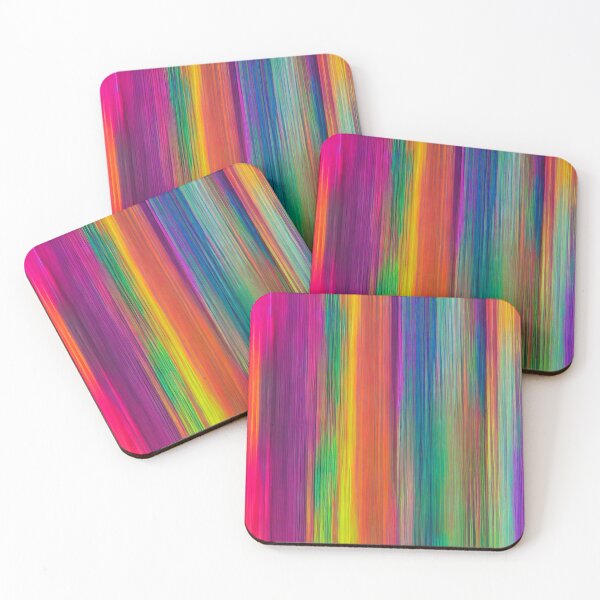 Item preview, Colorful Abstract Stripe Pattern designed and sold by calibrit.