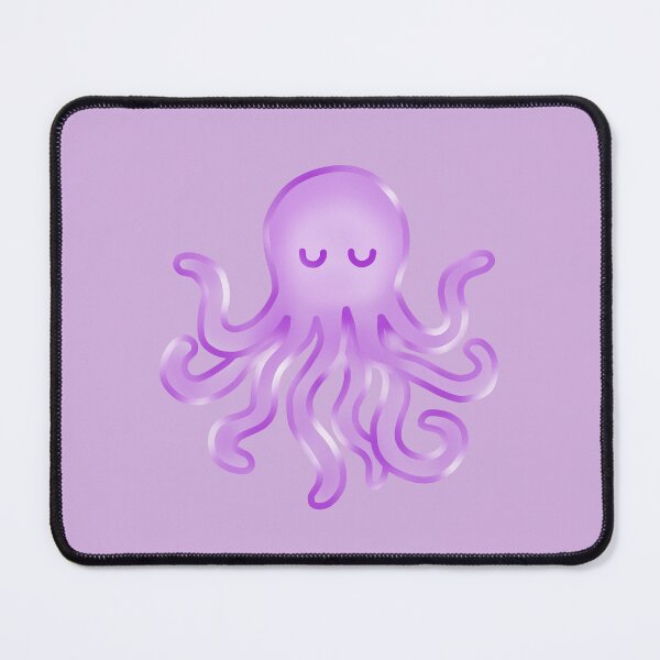 Item preview, Glowy purple octopus designed and sold by wonderxwander.