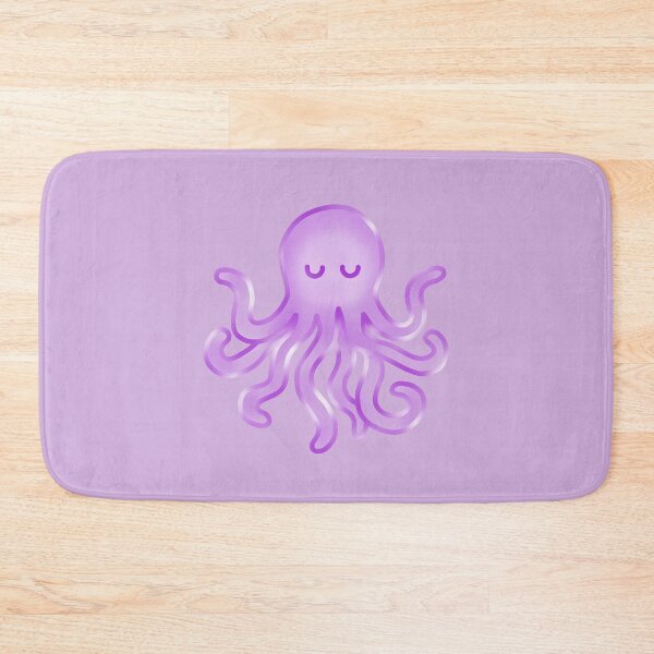 Item preview, Glowy purple octopus designed and sold by wonderxwander.
