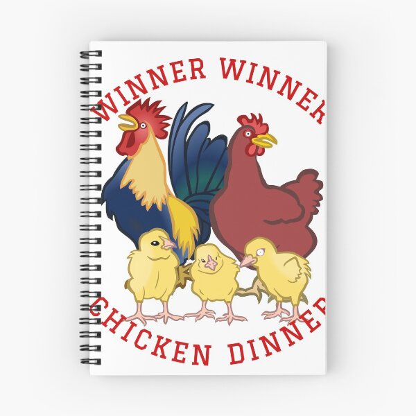 Item preview, Winner Winner Chicken Dinner  designed and sold by Delpieroo.